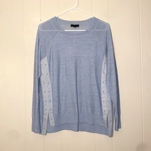 J. Crew Wool Linen Thin Sweater
